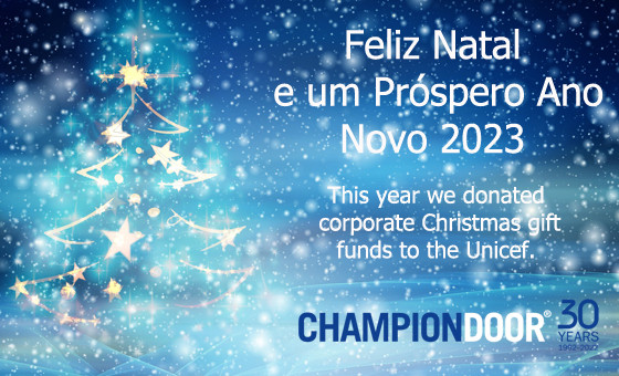 Feliz Natal e um Próspero Ano Novo 2023 » Champion Door