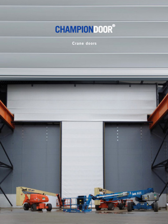 Champion Door Crane Doors Brochure Cover