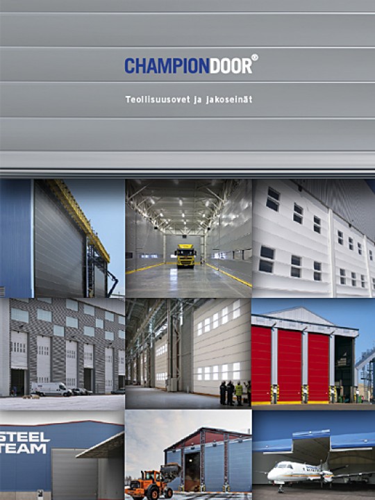 Champion Door FI Esite Teollisuusovet