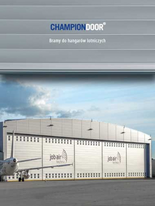 Champion Door PL Bramy do hangarow lotniczych broszura