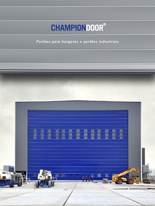 Champion Door PT Folheto Portas Industriais